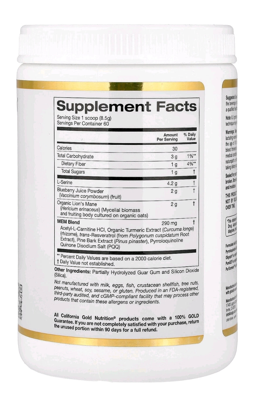 MEMFoof*, California Gold Nutrition
