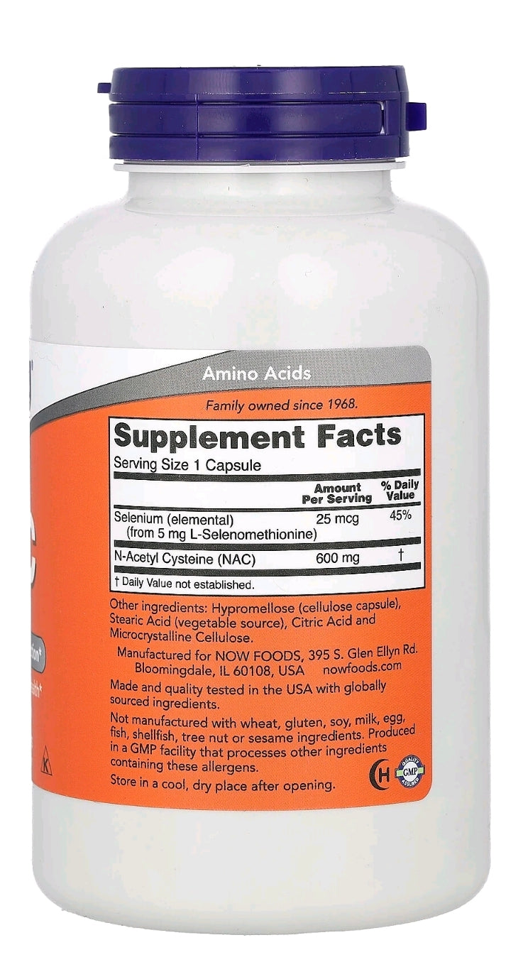NAC 600mg + Selenio