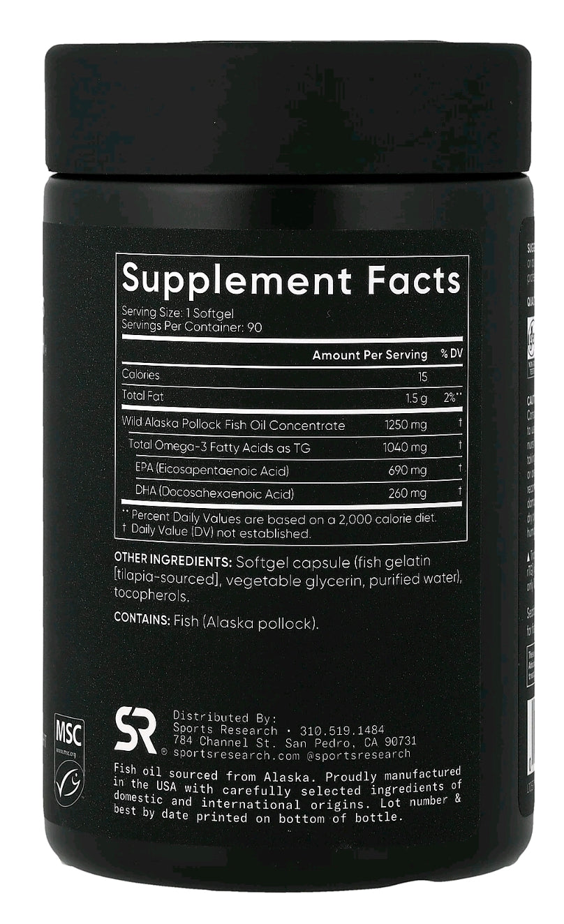 Omega3 Alaskan SportsResearch