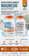 Magnesium Albion™ Lysinate Glicinate Chelate, Doctors Best